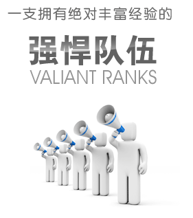 我们拥有强悍团队,为您服务。